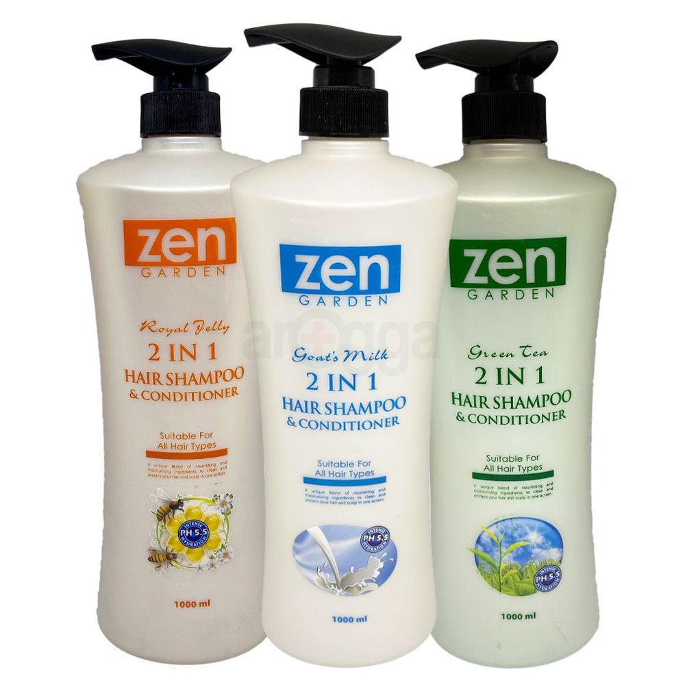 Zen Garden Goat's Milk 2in1 Hair Shampoo & Conditioner for Coloured Hair  