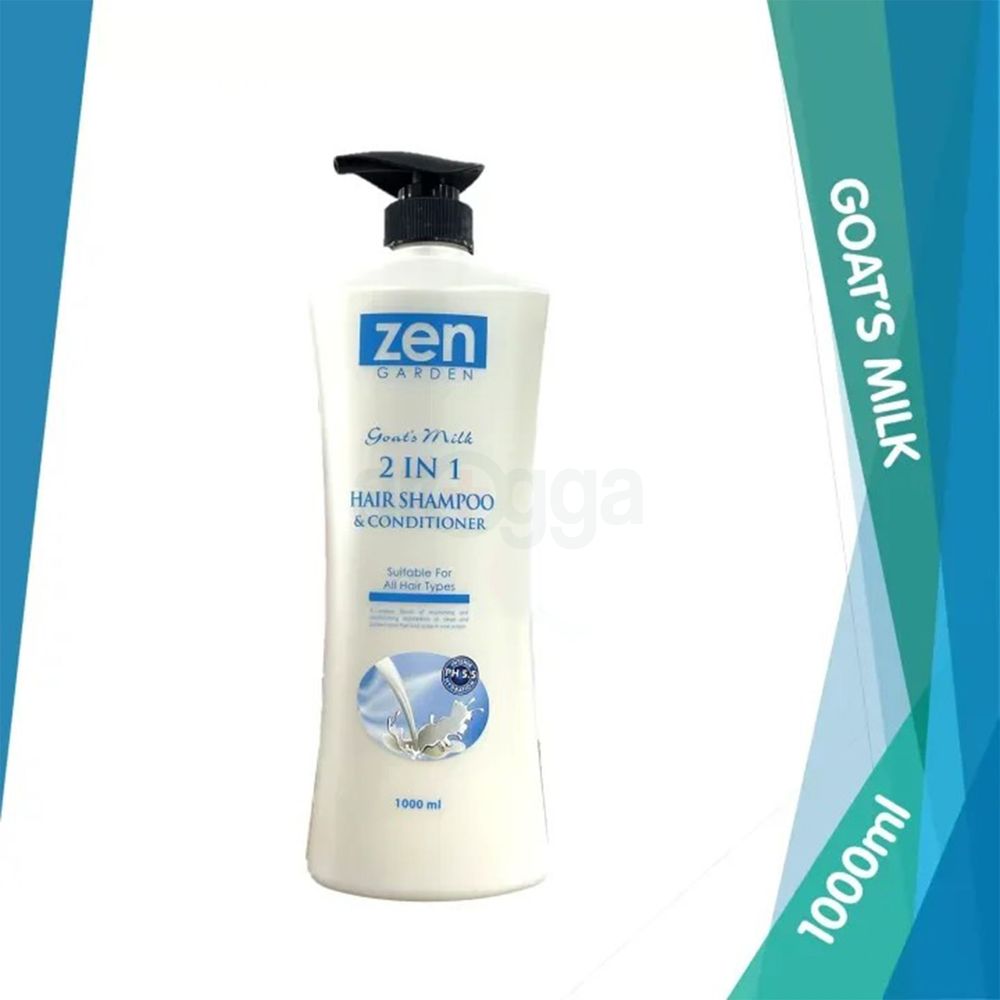 Zen Garden Goat's Milk 2in1 Hair Shampoo & Conditioner for Coloured Hair  