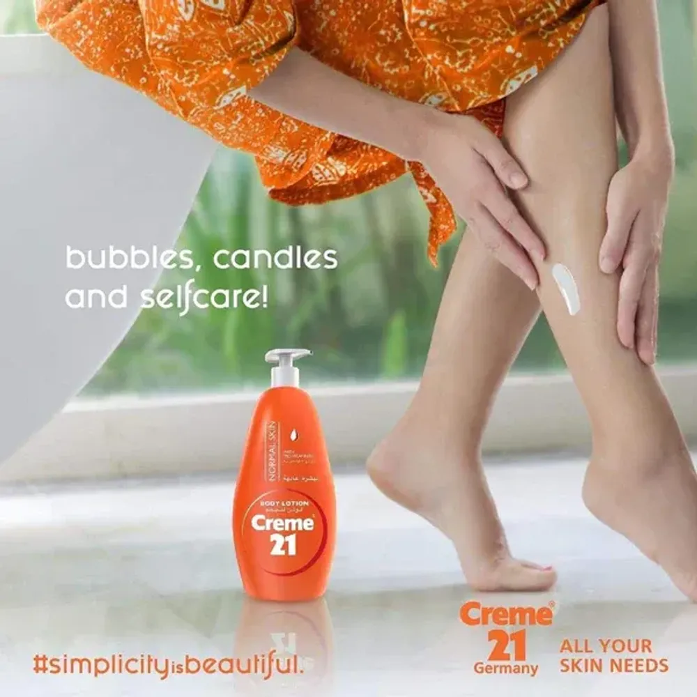 Creme 21 Body Lotion with Pro Vitamin B5 for Normal Skin  