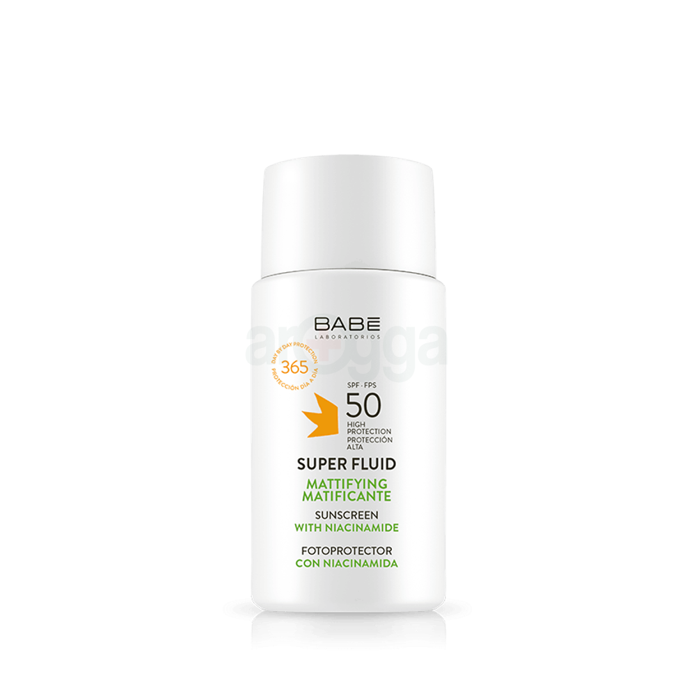 Babe Super Fluid Sunscreen Mattifying SPF 50 50ml  