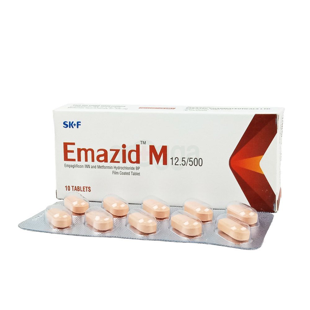 Emazid M 12.5/500mg 12.5/500mg tablets