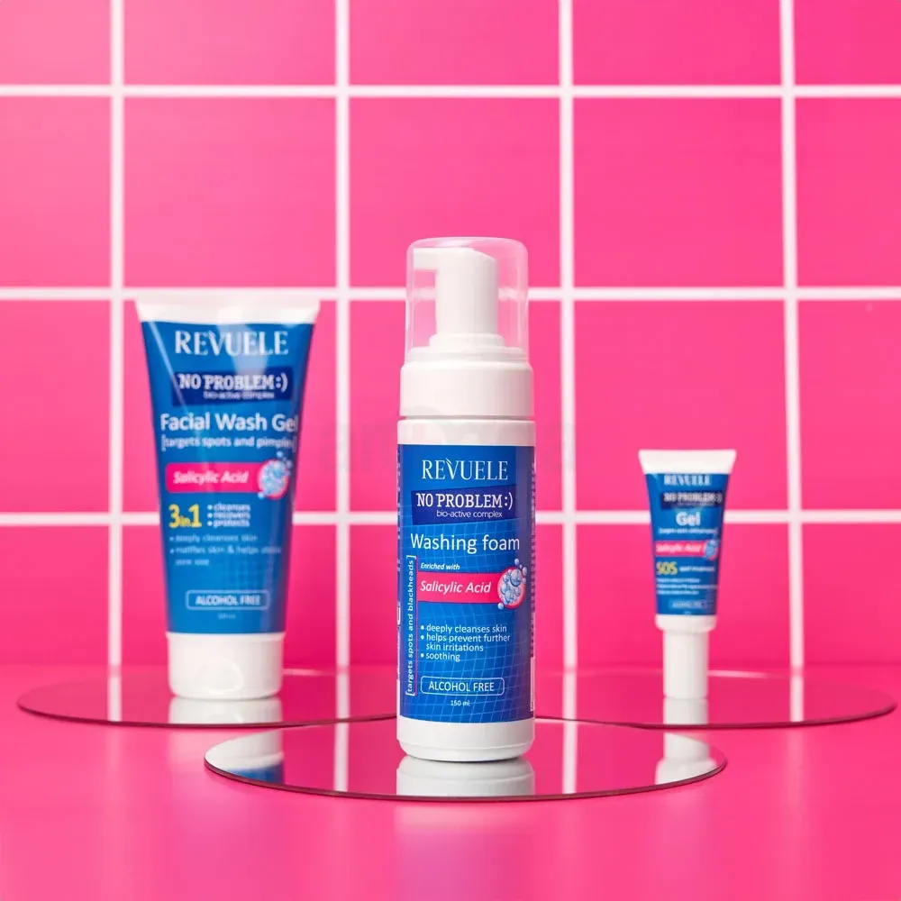 Revuele No Problem Bio Active Complex Washing Foam with Salicylic Acid  