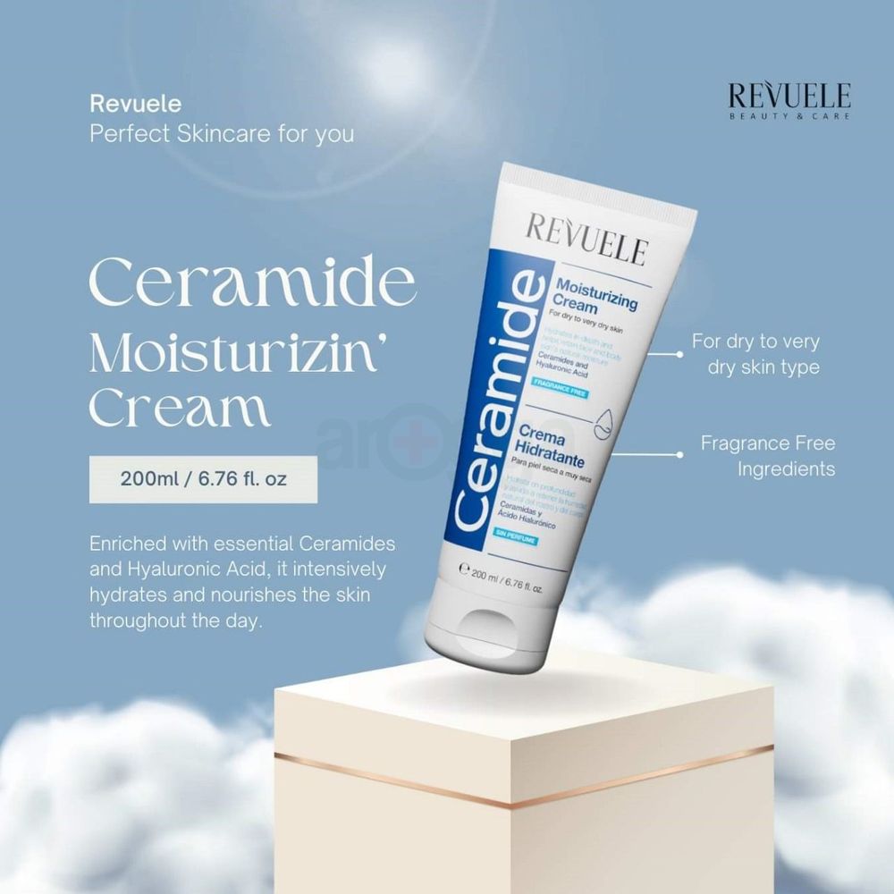 Revuele Ceramide Moisturizing Cream for Dry to Very Dry Skin  