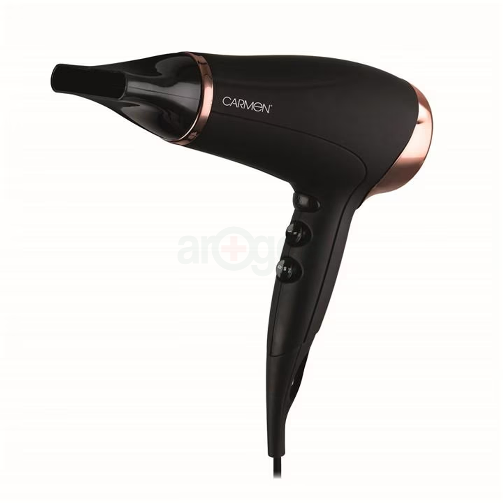 Carmen Noir 2200W Hair Dryer (Black)  