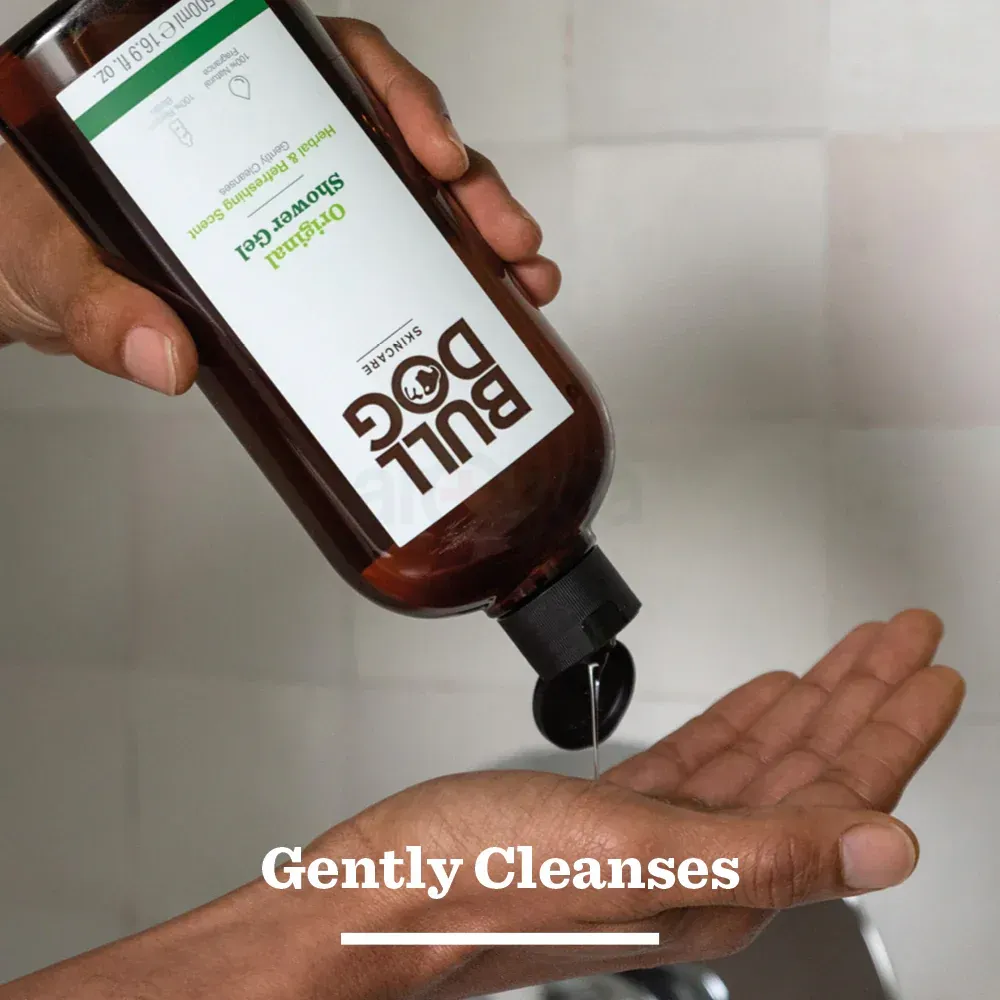 Bulldog Original Shower Gel with Herbal & Refreshing Scent   