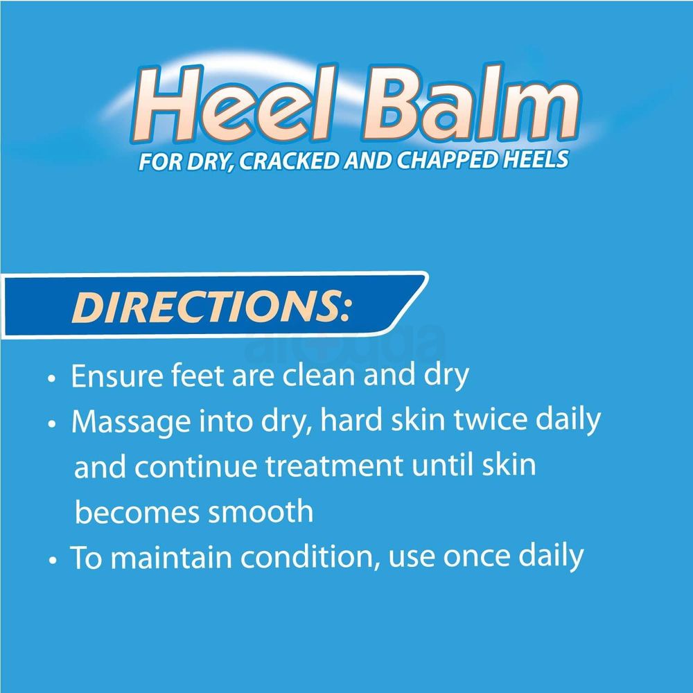 MasterPlast Moisturises & Hydrates Heel Balm for Dry, Cracked & Chapped Heels  