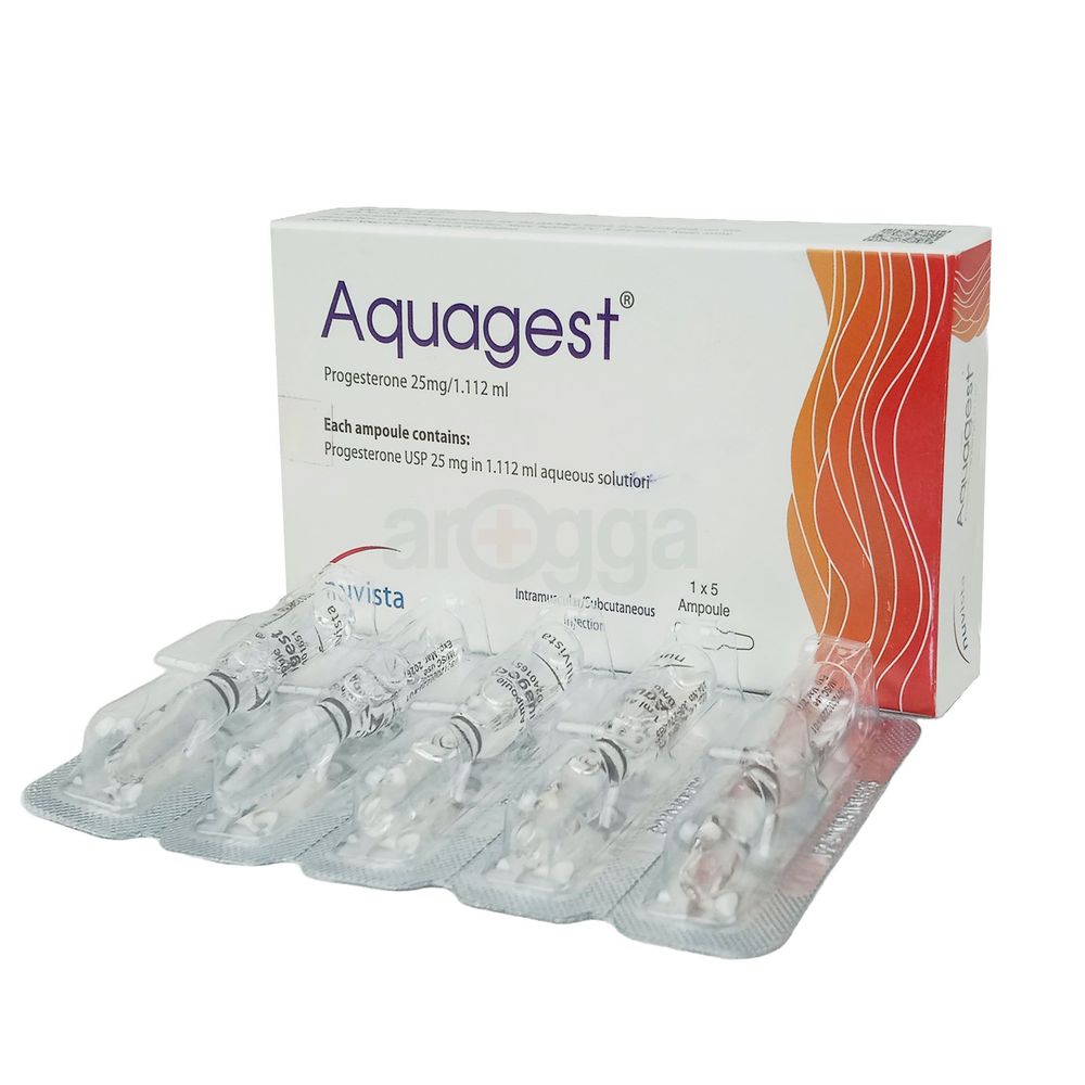 Aquagest 25mg/1.112ml injection