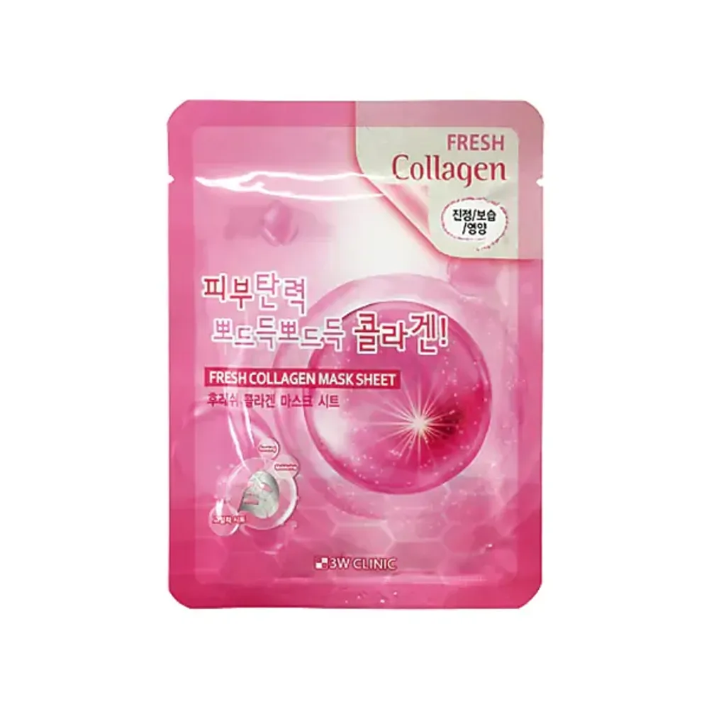 3W Clinic Fresh Collagen Sheet Mask  