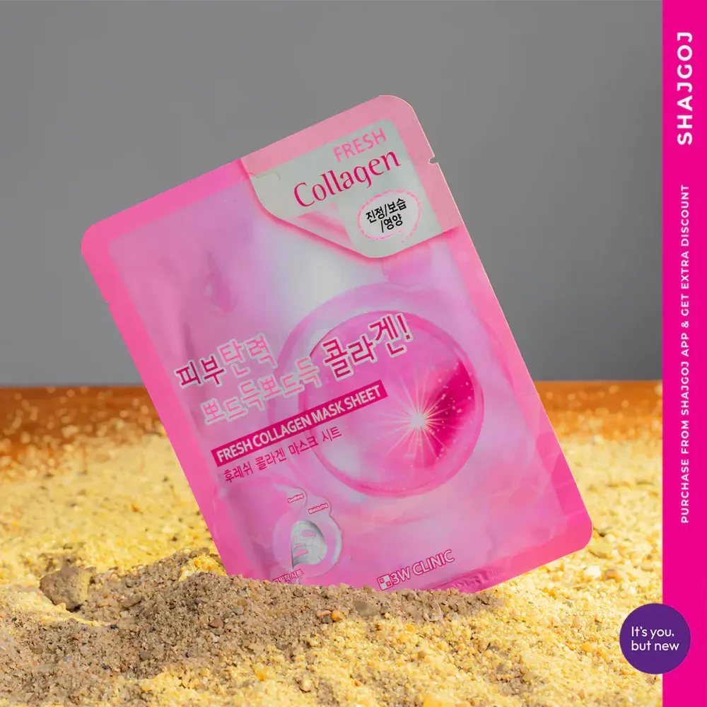 3W Clinic Fresh Collagen Sheet Mask  