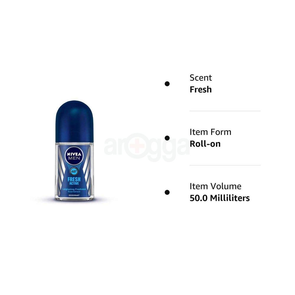 NIVEA MEN Roll On Fresh Active 25ml  