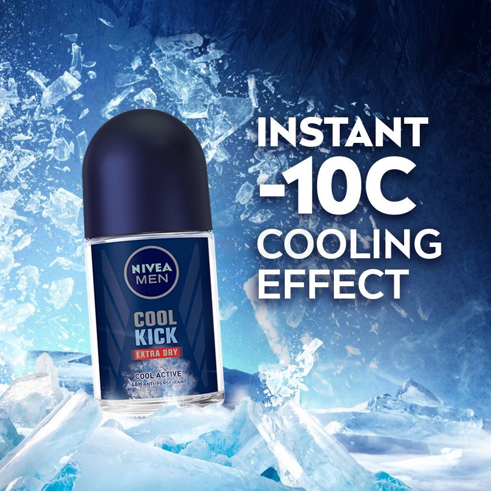 Nivea Men Roll On Cool Kick 25ml  