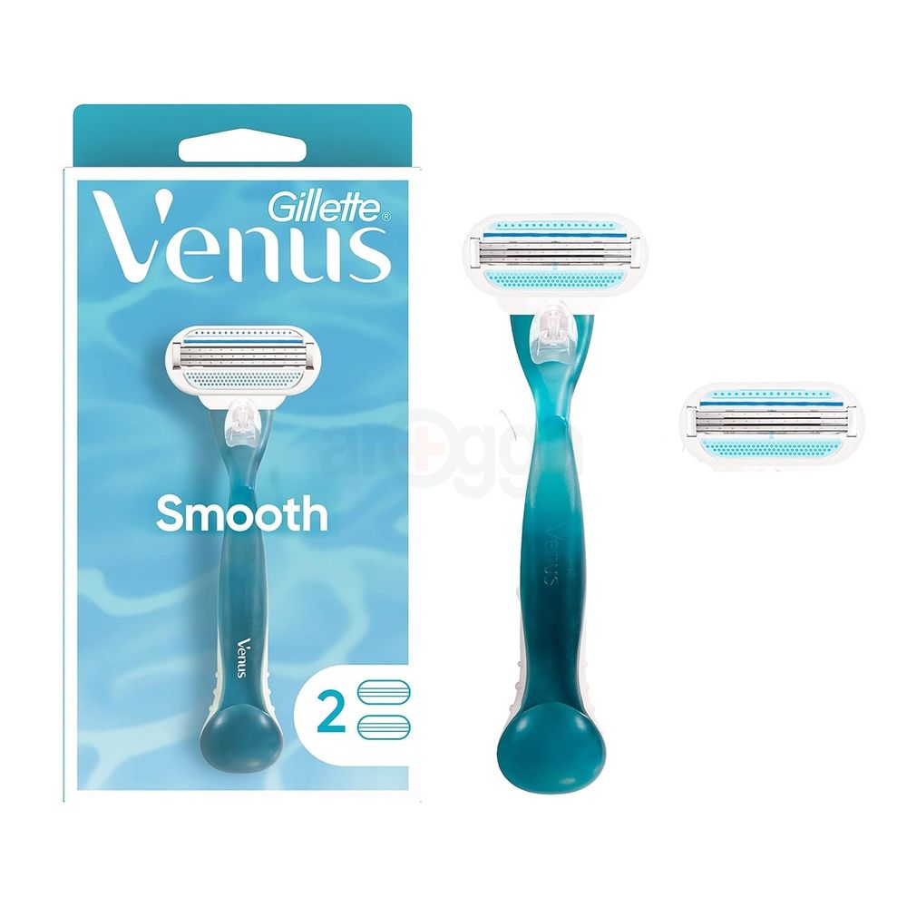 Gillette Venus Smooth Razor with 2 Blades  
