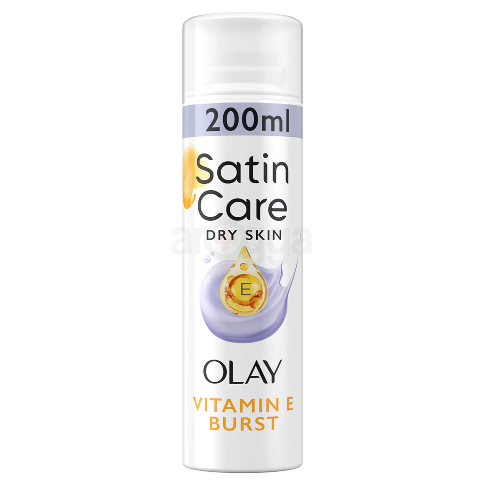 Olay Satin Care Dry Skin  Vitamin E Burst Shaving Gel for Women   