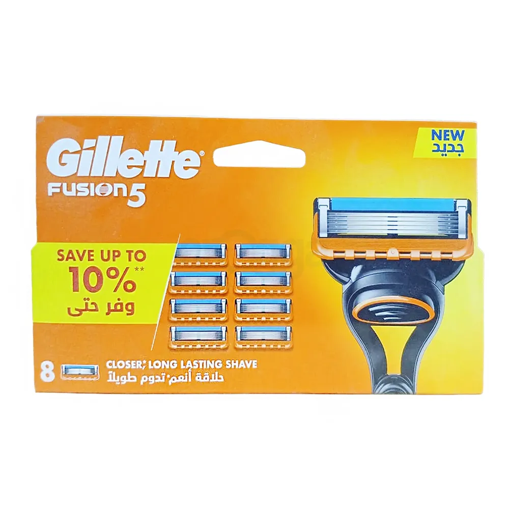 Gillette Fusion5 Razor Blade Refill Cartridges 8 Pack  