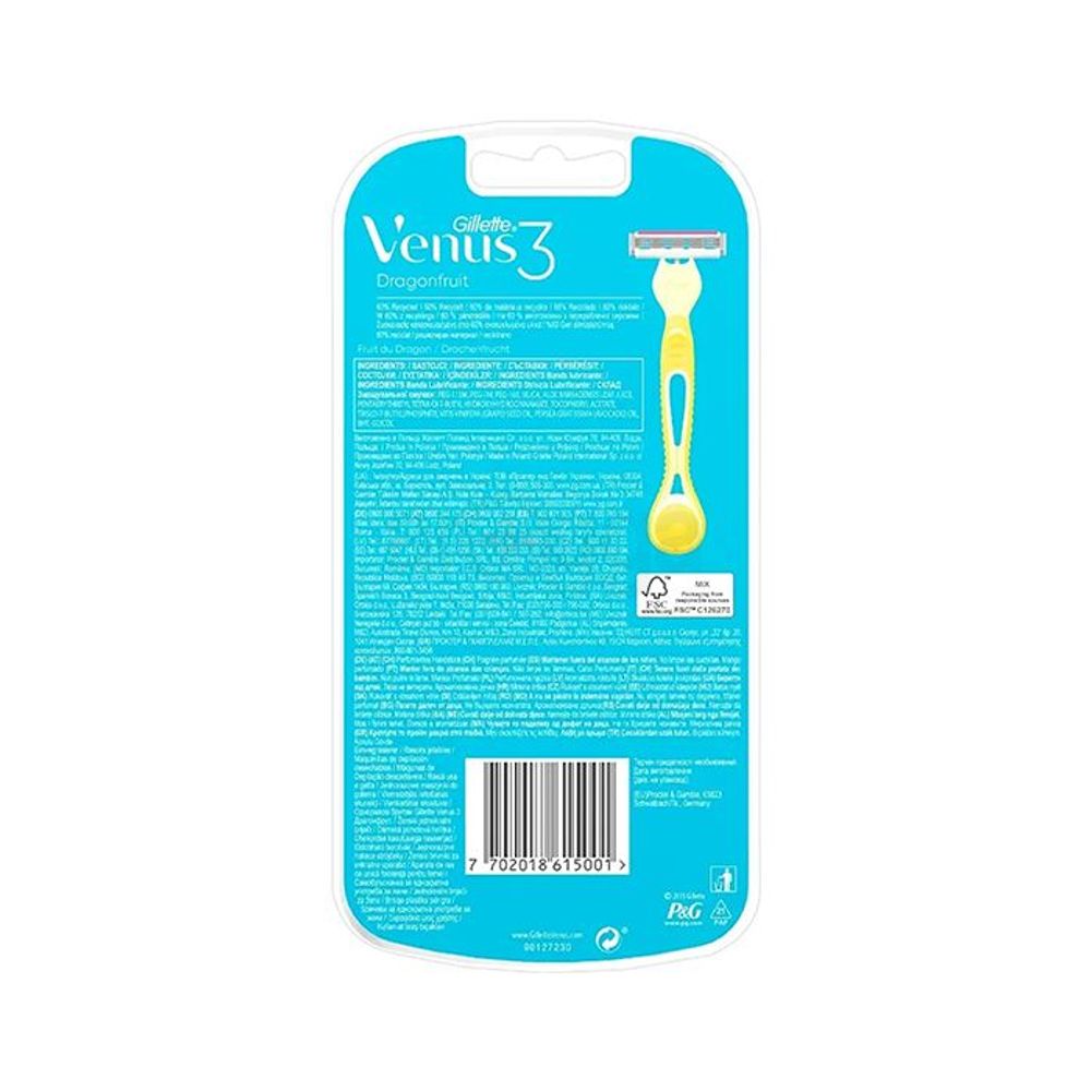 Gillette Venus 3 Dragonfruit 6 Pcs  