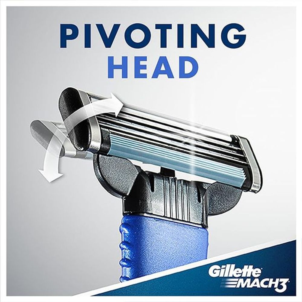 Gillette Mach3 Smooth Men's Disposable Razors  