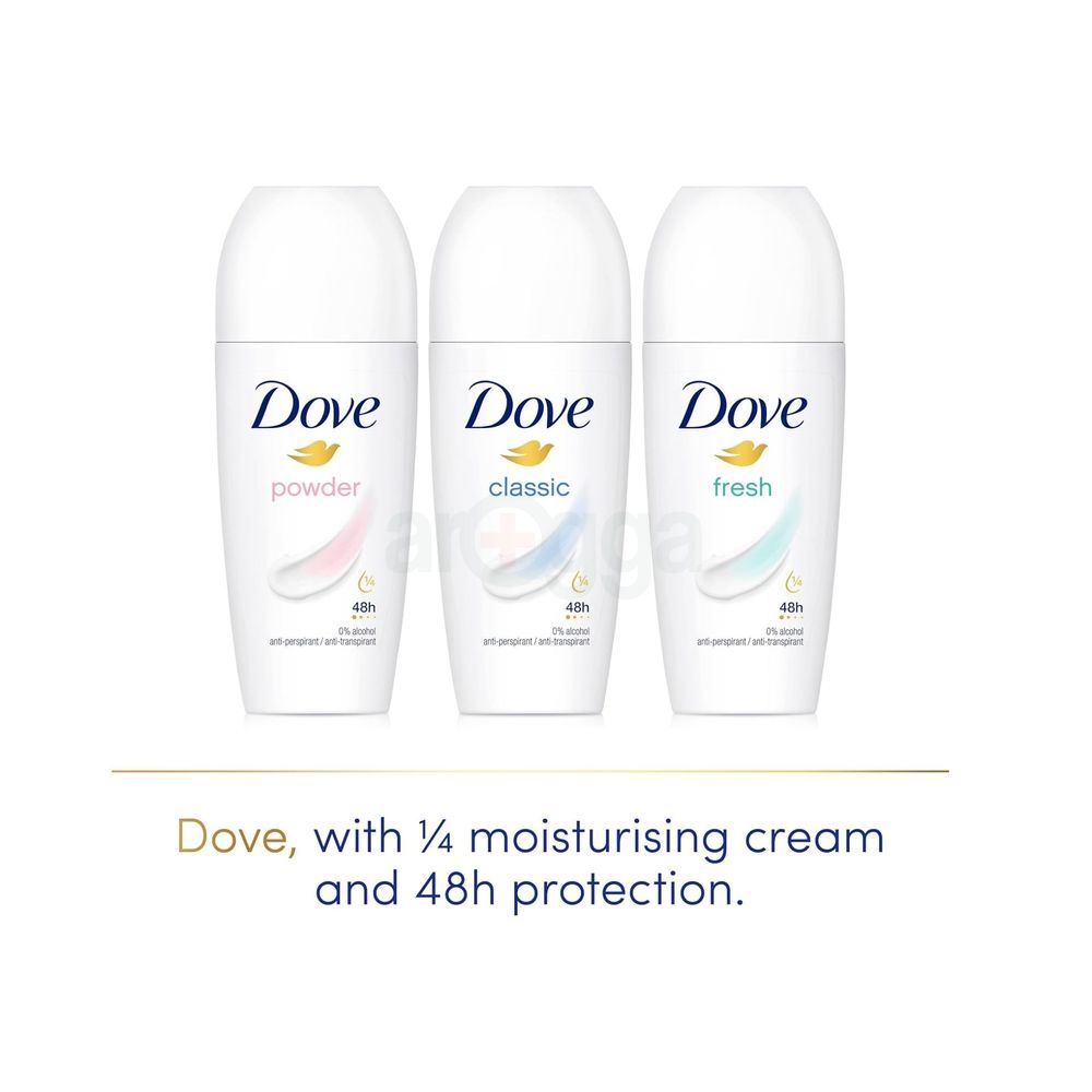 Dove Classic 48H Roll-On Anti-Perspirant  