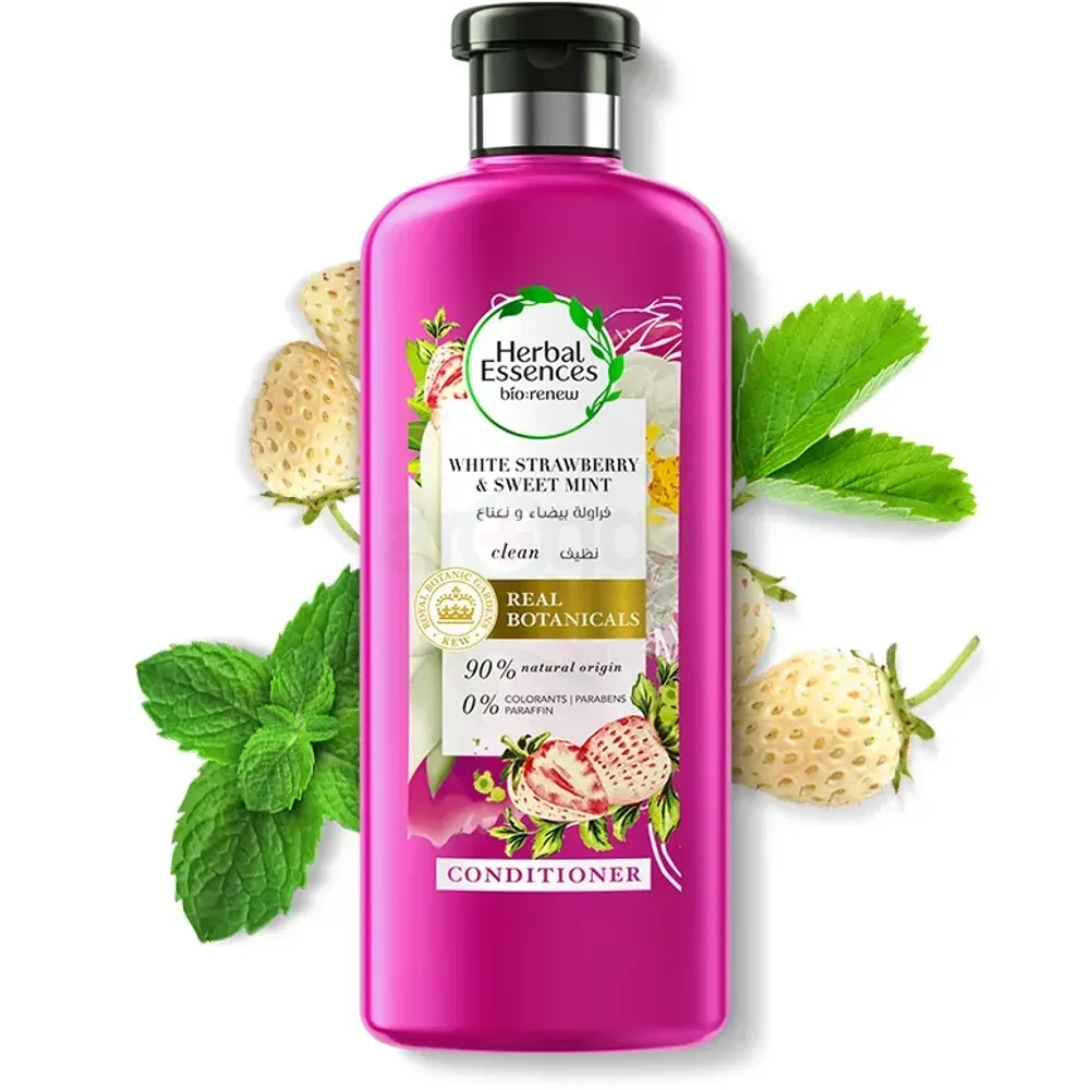 Herbal Essences Bio:Renew Clean White Strawberry & Sweet Mint Conditioner  