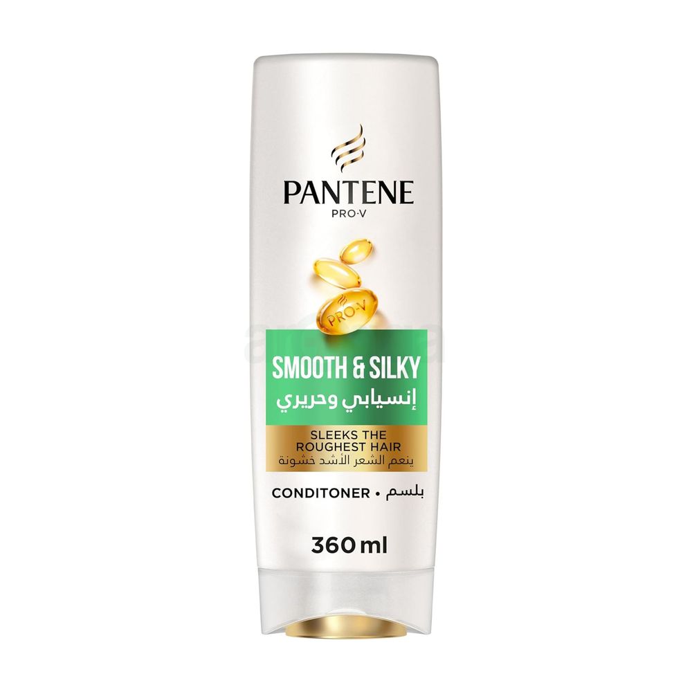 Pantene Pro-V Smooth & Silky Conditioner (Made in Saudi Arabia)  