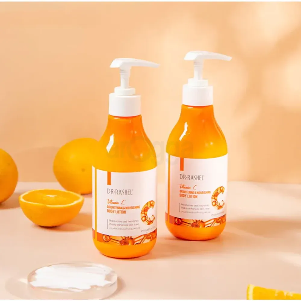 Dr. Rashel Vitamin C Brightening & Nourishing Body Lotion for All Skin Types  