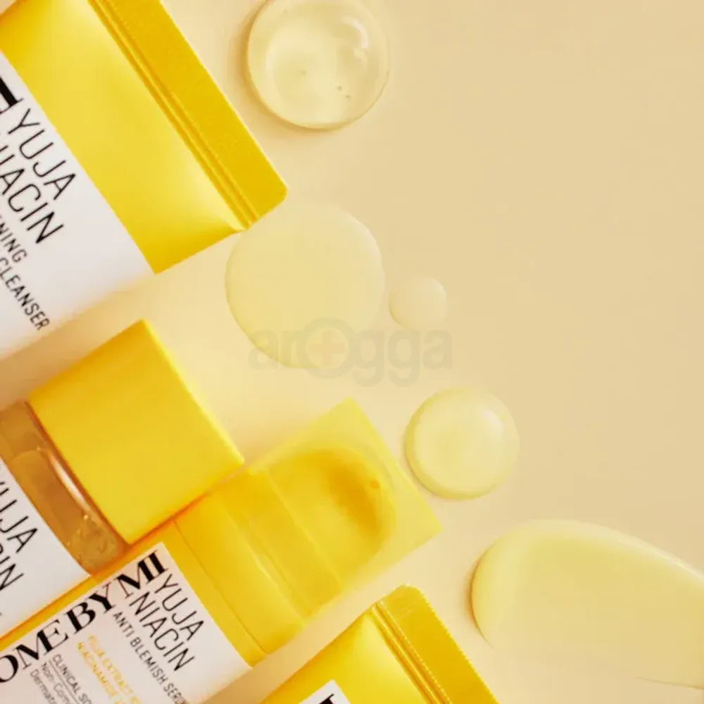 Some By Mi Yuja Niacin Anti Blemish Starter Kit (Brightening All In One Cleanser (30ml) + 30 Days Miracle Brightening Toner (30ml) + Anti Blemish Serum (10ml) + Anti Blemish Cream (20g))  