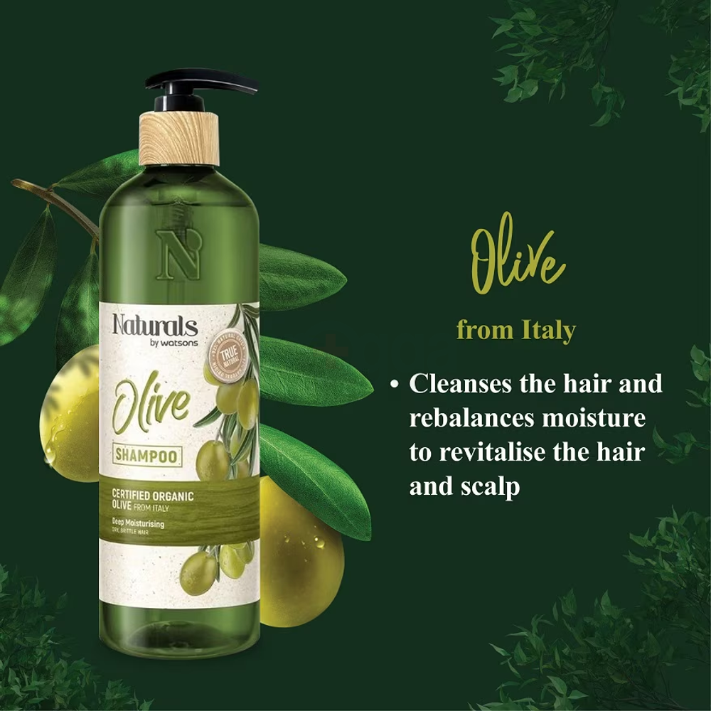 Naturals By Watsons Deep Moisturising Olive Shampoo  