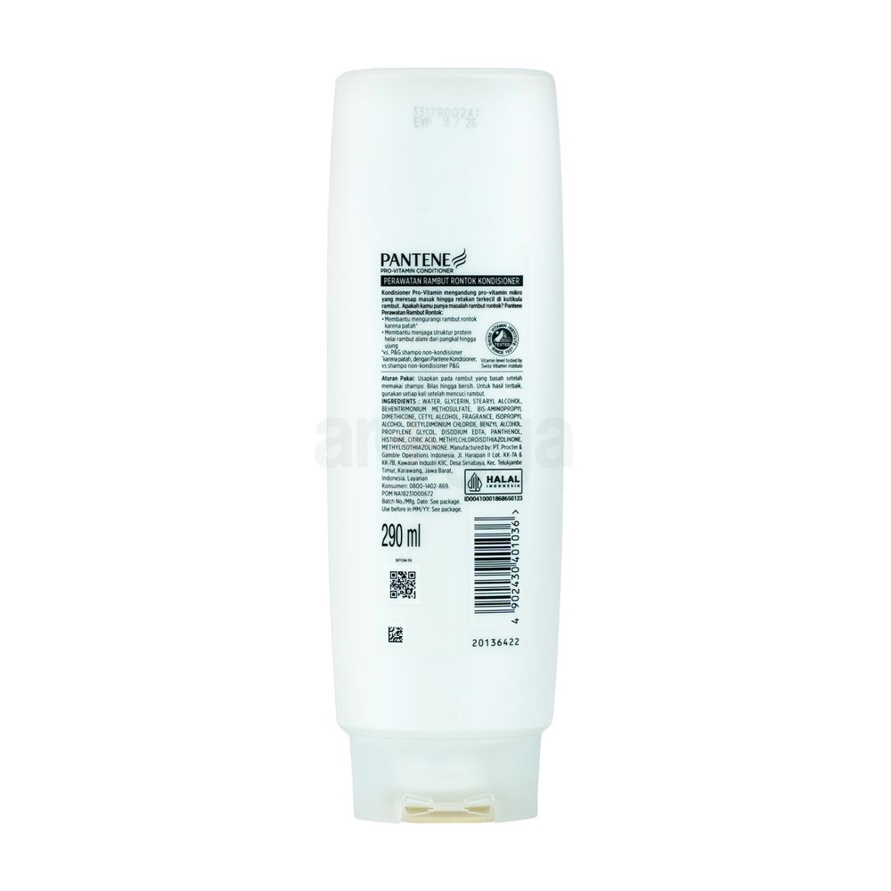 Pantene Pro-Vitamin Hair Loss Treatment Conditioner (Rambut Rontok)  