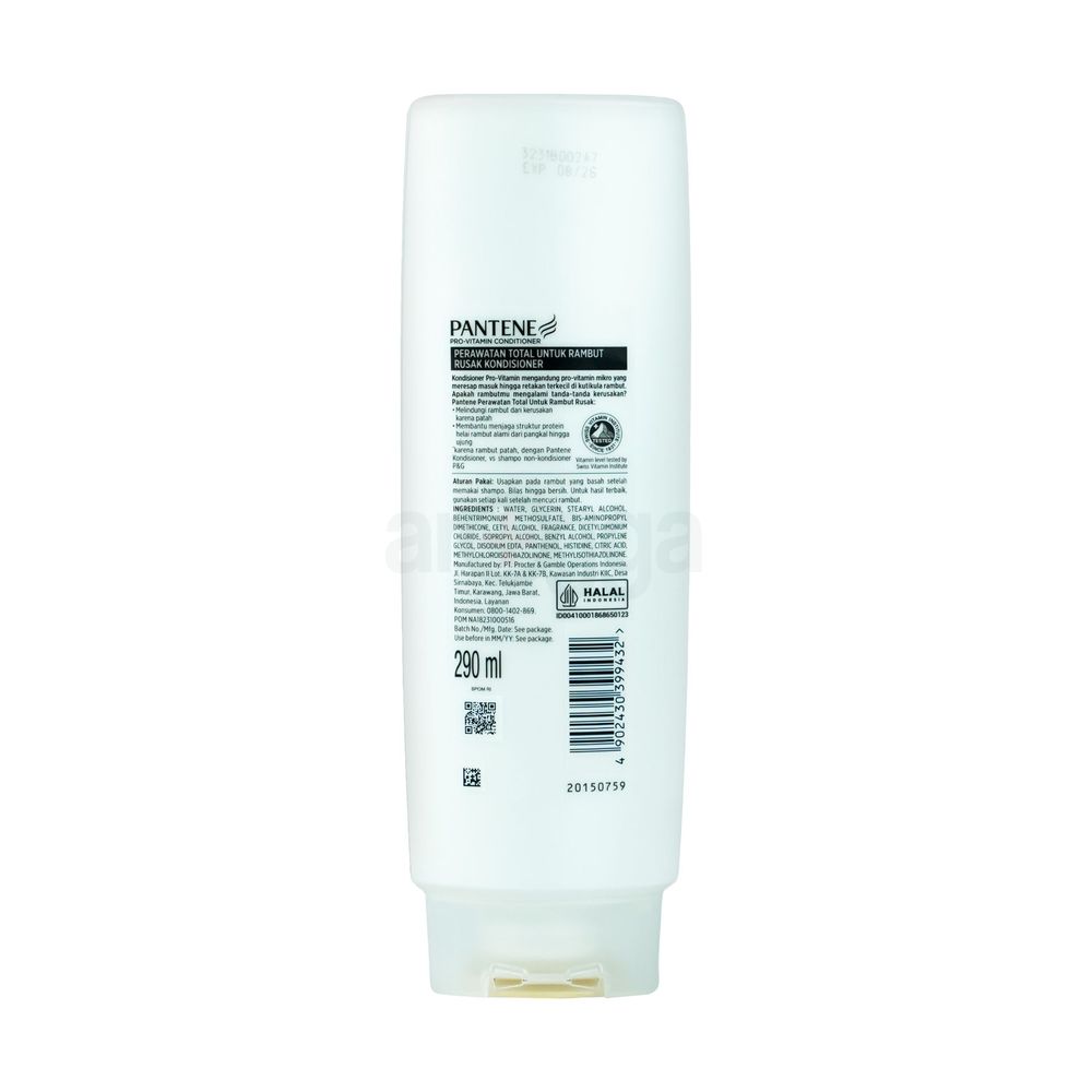 Pantene Pro Vitamin Conditioner for Damage Hair (Rambut Rusak)  