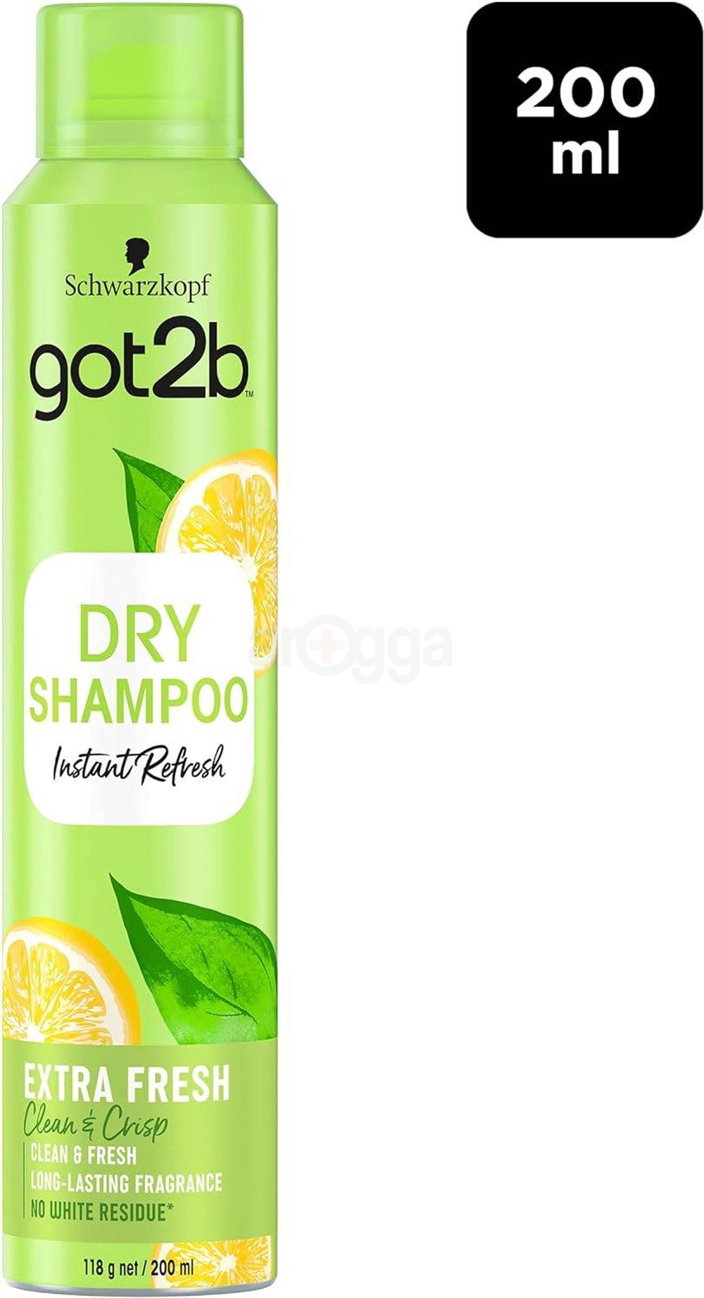 Schwarzkopf Got2b Instant Refresh Clean & Crisp Dry Shampoo with Extra Fresh  