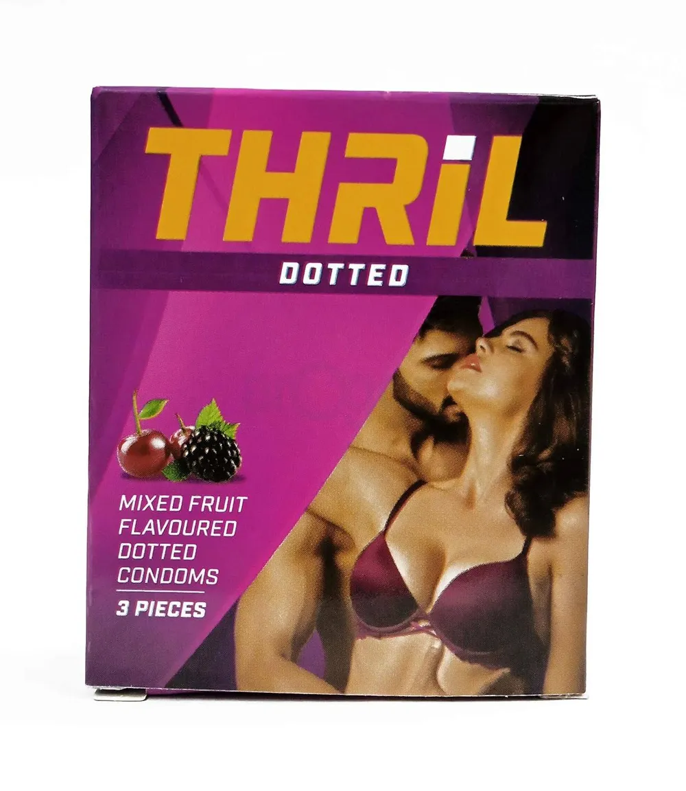 Thril dotted Mixed Fruit Flavour 3s Pack  