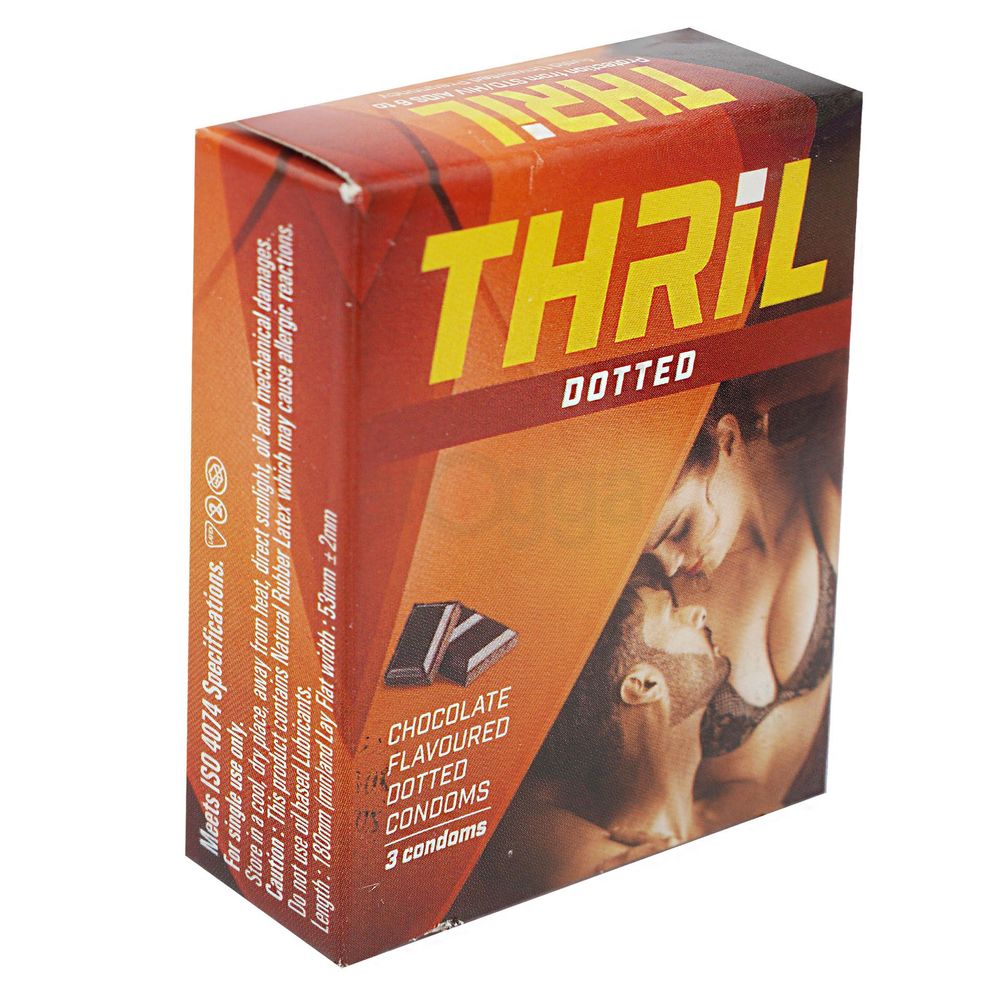 Thril dotted Chocolate Flavour 3s Pack  