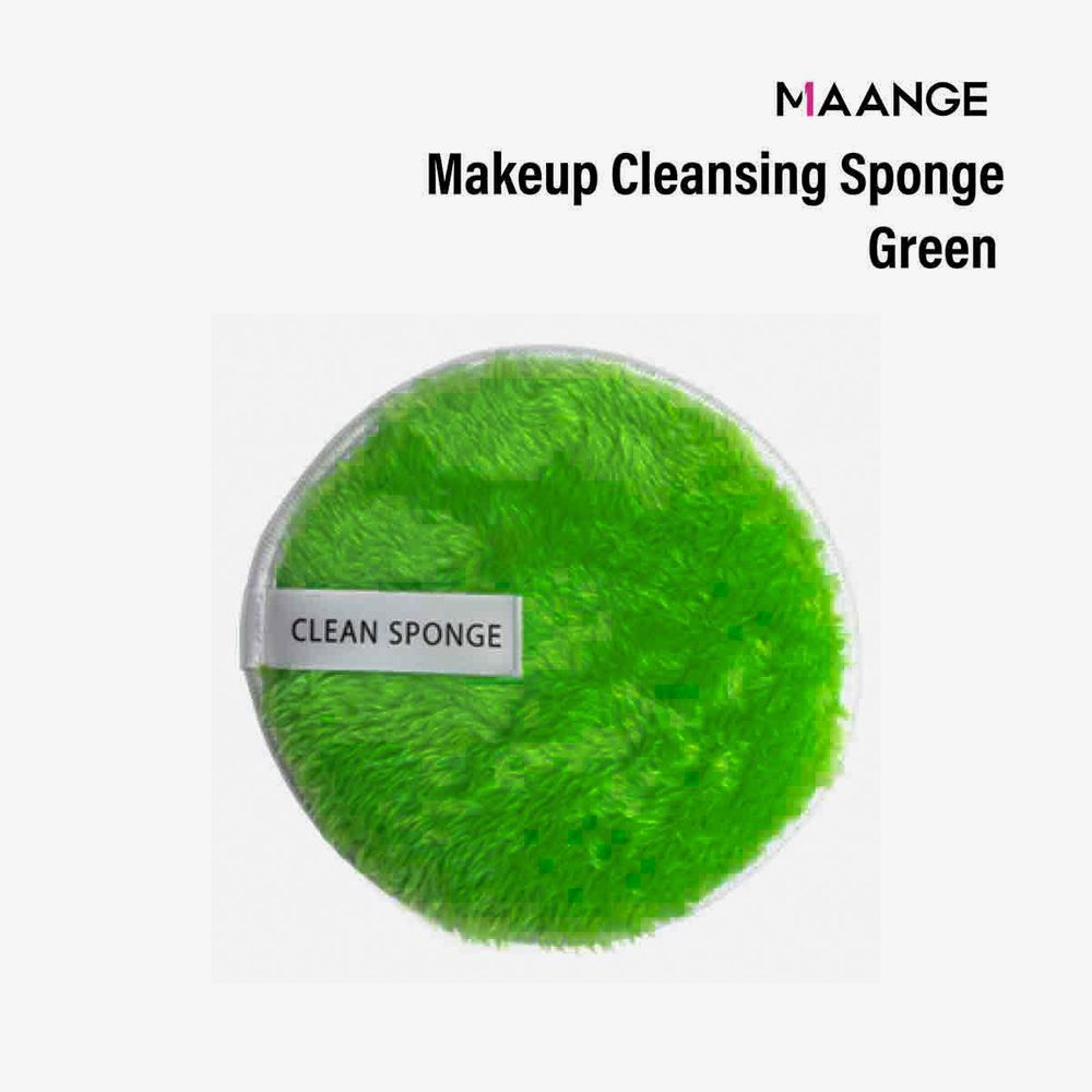 Maange Makeup Clean Sponge - Green  