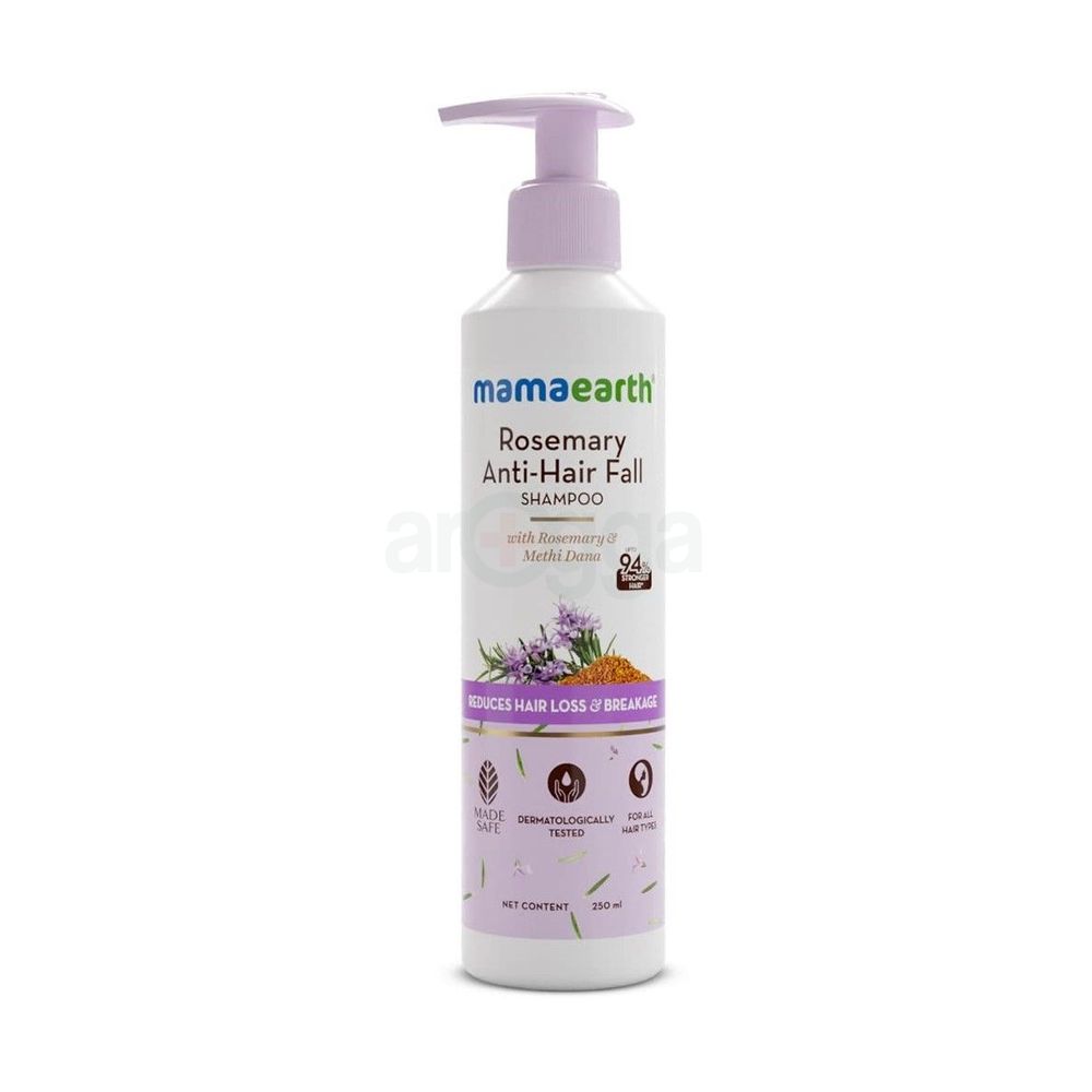 Mamaearth Rosemary Anti Hair Fall Shampoo with Rosemary & Methi Dana 250ml  