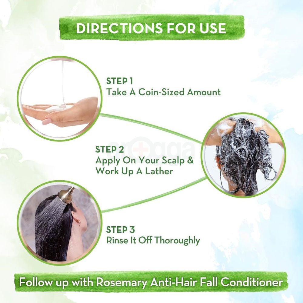 Mamaearth Rosemary Anti Hair Fall Shampoo with Rosemary & Methi Dana 250ml  