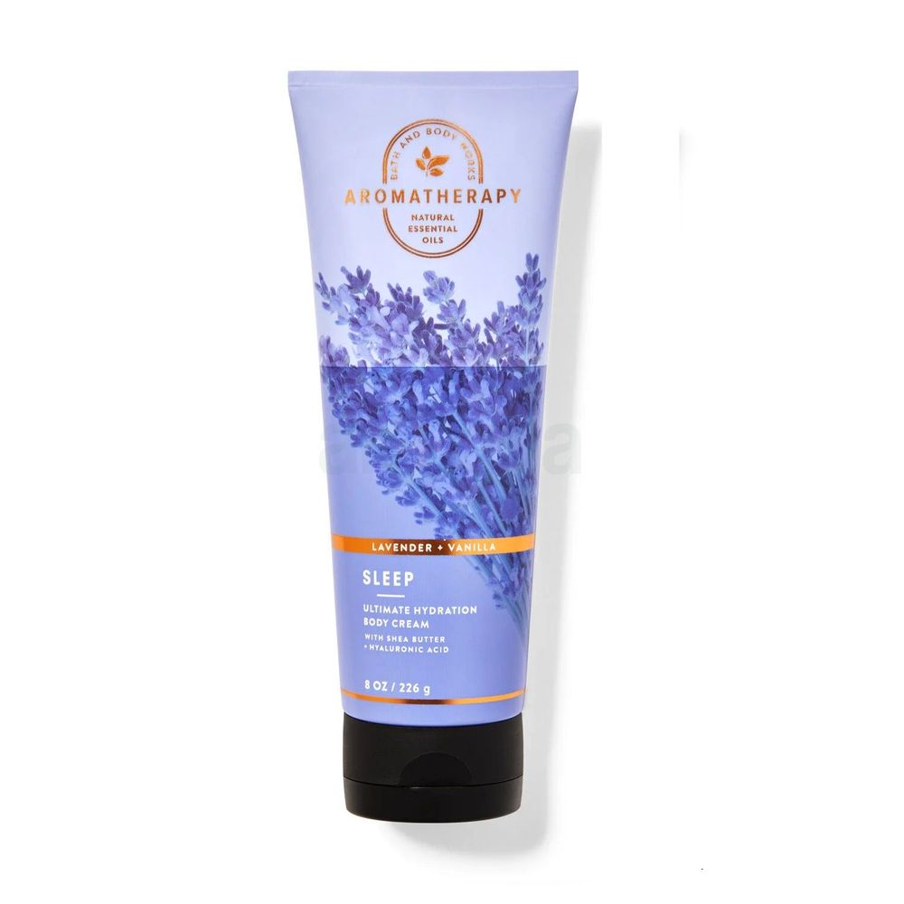 Bath and Body Works Aromatherapy Lavender Vanilla Sleep Ultimate Hydration Body Cream  