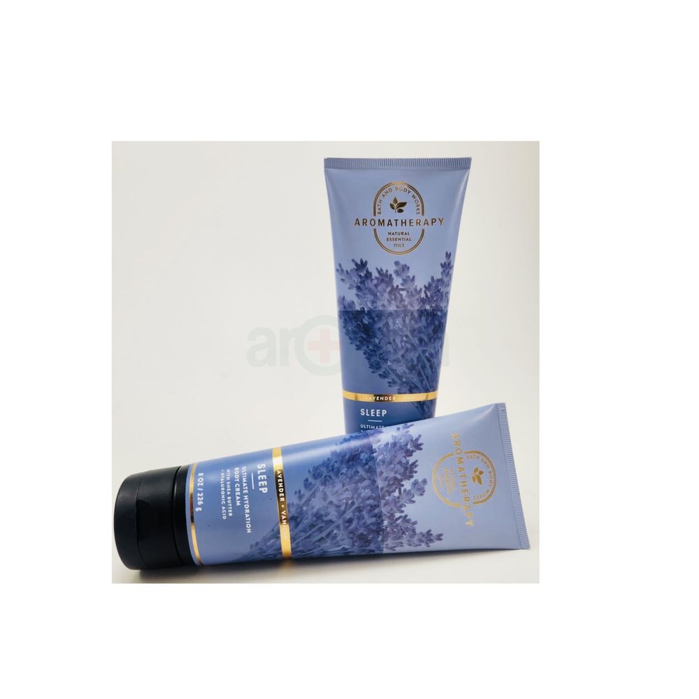 Bath and Body Works Aromatherapy Lavender Vanilla Sleep Ultimate Hydration Body Cream  