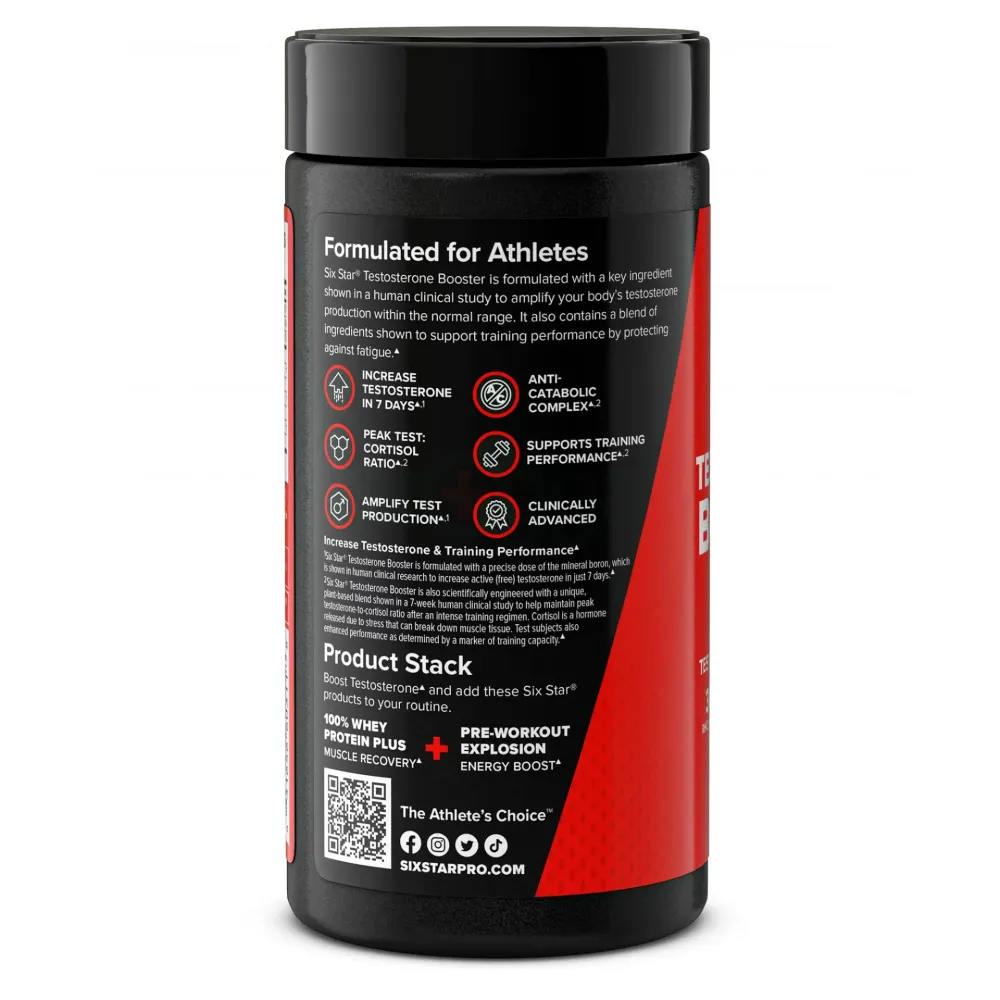 Sixstar Testosterone Booster 385 mg Rhodiola Extract, 60 Caplets  