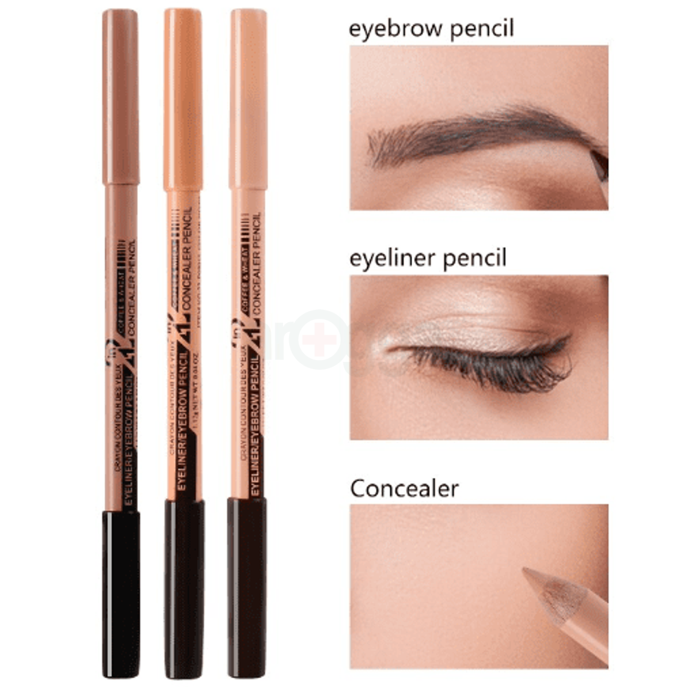 Menow 2 In 1 Eyebrow & Concealer Pencil - 03  