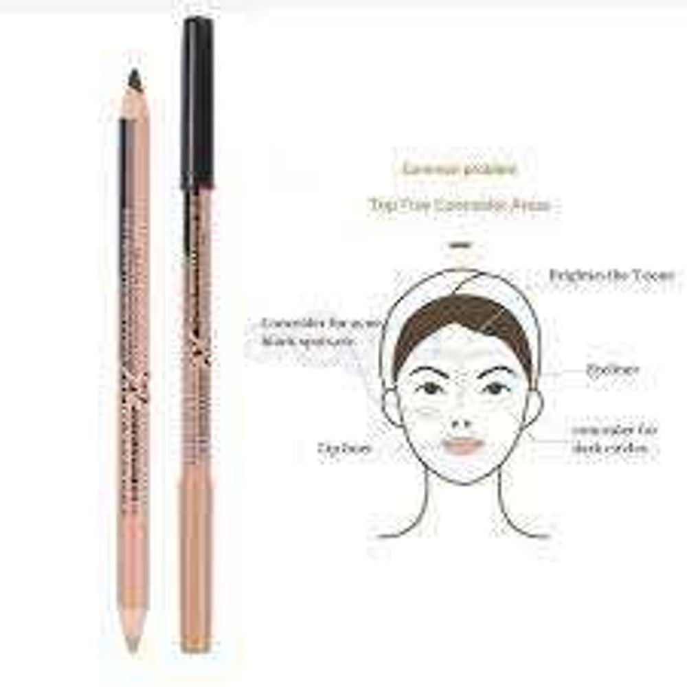 Menow 2 In 1 Eyebrow & Concealer Pencil - 03  