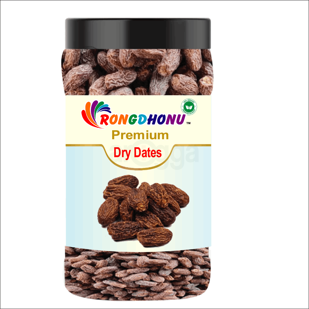 Rongdhonu Premium Dry Dates (খুরমা খেজুর) 250g  