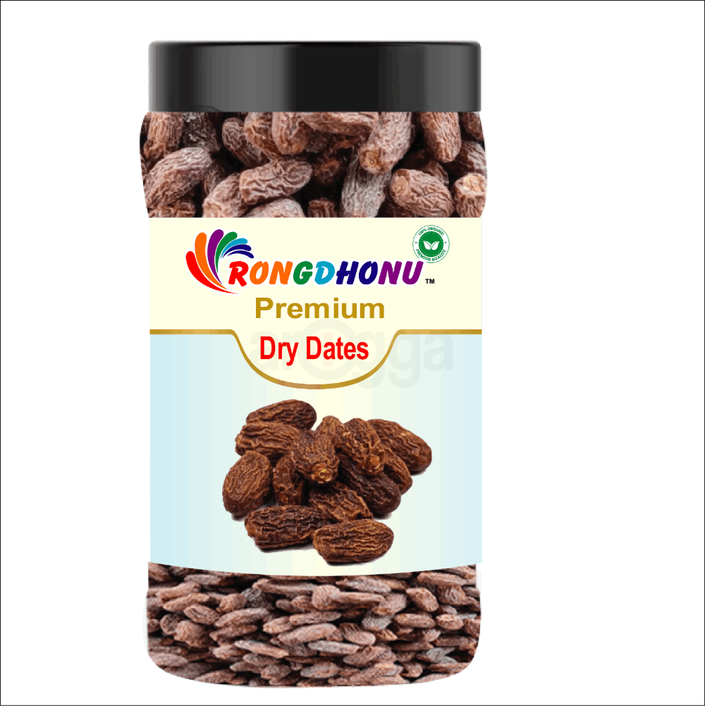 Rongdhonu Premium Dry Dates, (খুরমা খেজুর) 
  