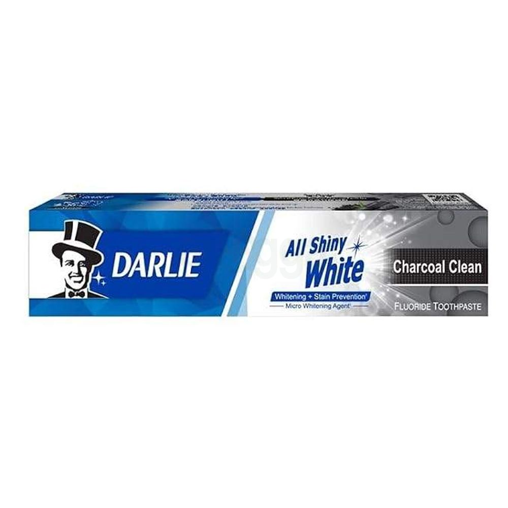 Darlie All Shiny Wite Charcoal Clean Fluoride Toothpaste  