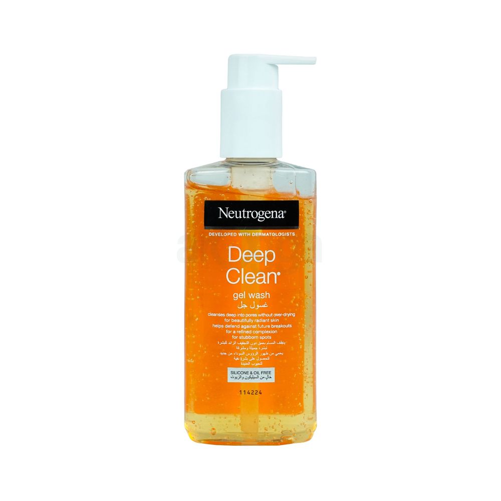 Neutrogena Silicone & Oil Free Deep Clean Gel Wash 200ml  