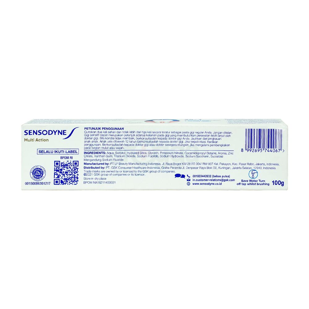 Sensodyne Multi Action Toothpaste   