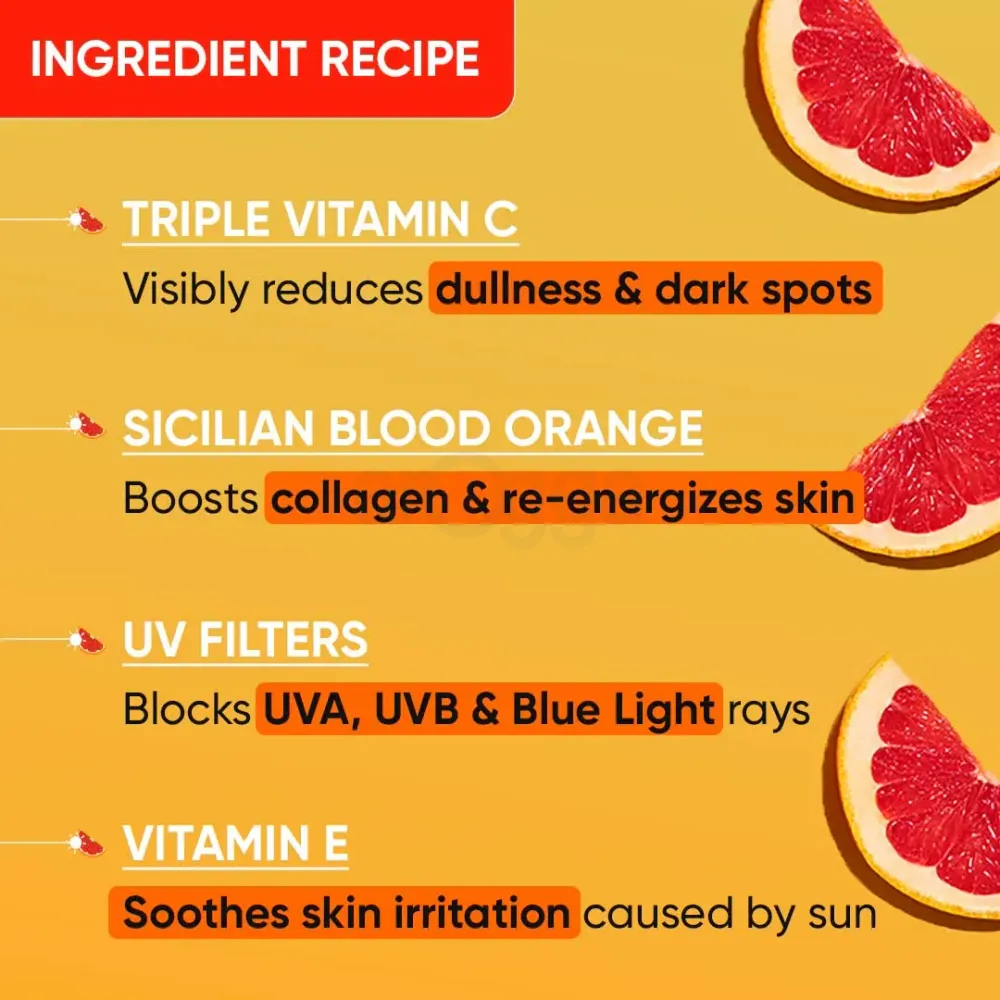 Dot & Key Vitamin C + E Sunscreen SPF 50+ PA++++ 80g  