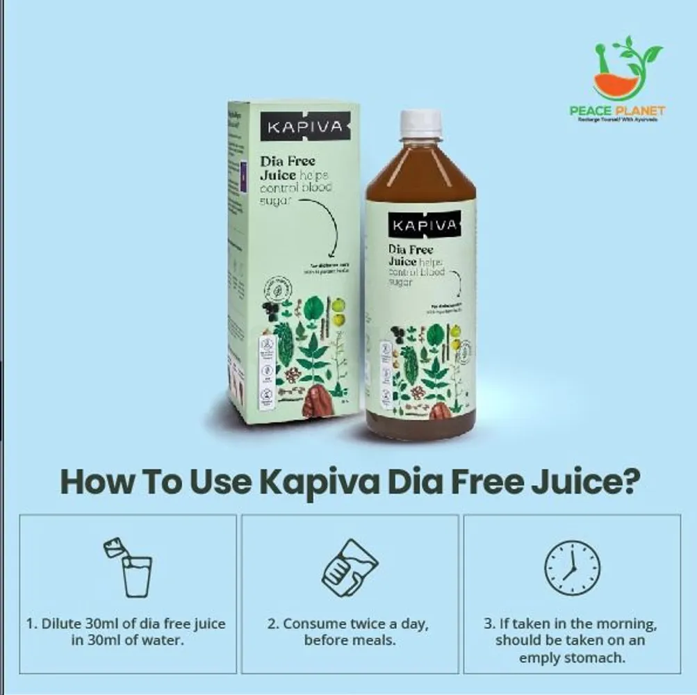 Kapiva Dia Free Juice (1 Ltr)  