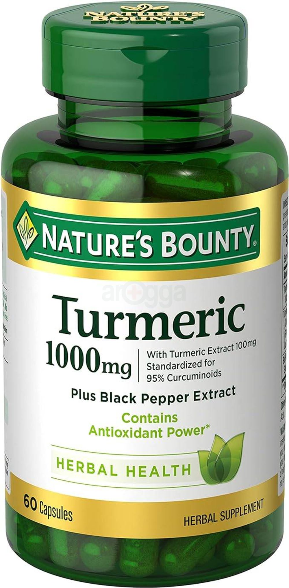 Nature's Bounty Turmeric 1000mg 60 Capsules  