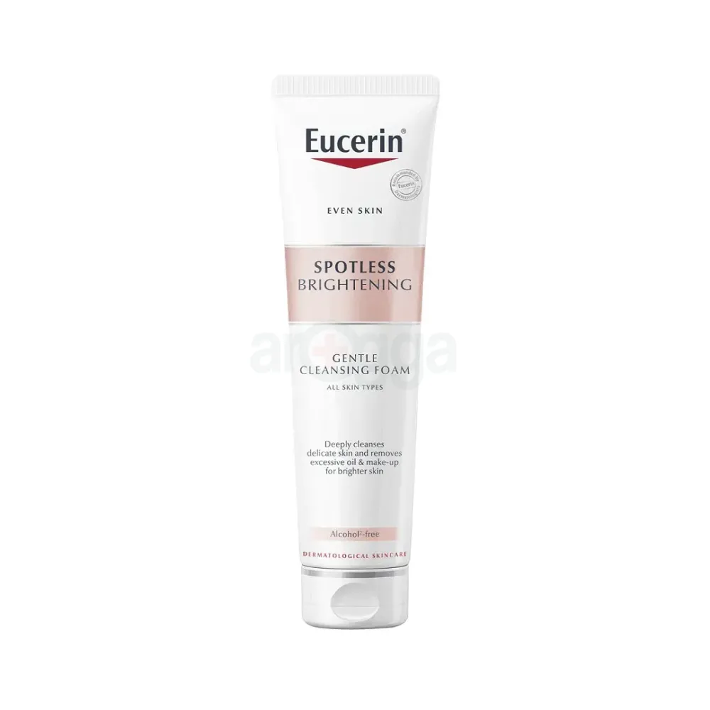 Eucerin Even Skin Spotless Brightening Gentle Cleansing Foam for All Skin Types  