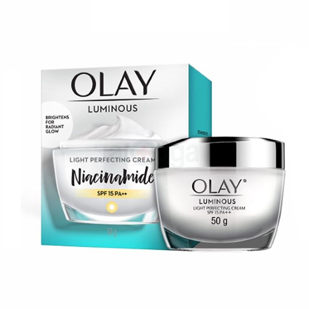Olay Luminous Niacinamide Cream SPF 15++ for Radiant Glow  