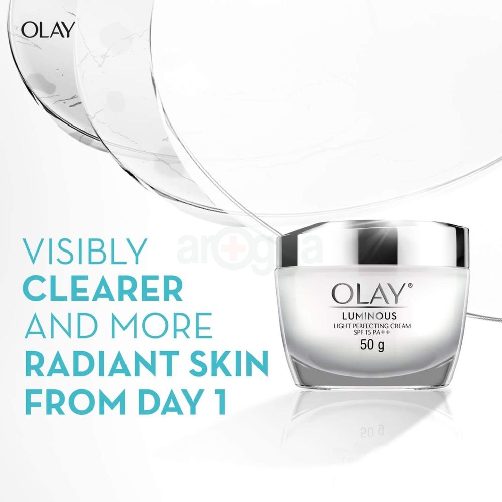 Olay Luminous Niacinamide Cream SPF 15++ for Radiant Glow  